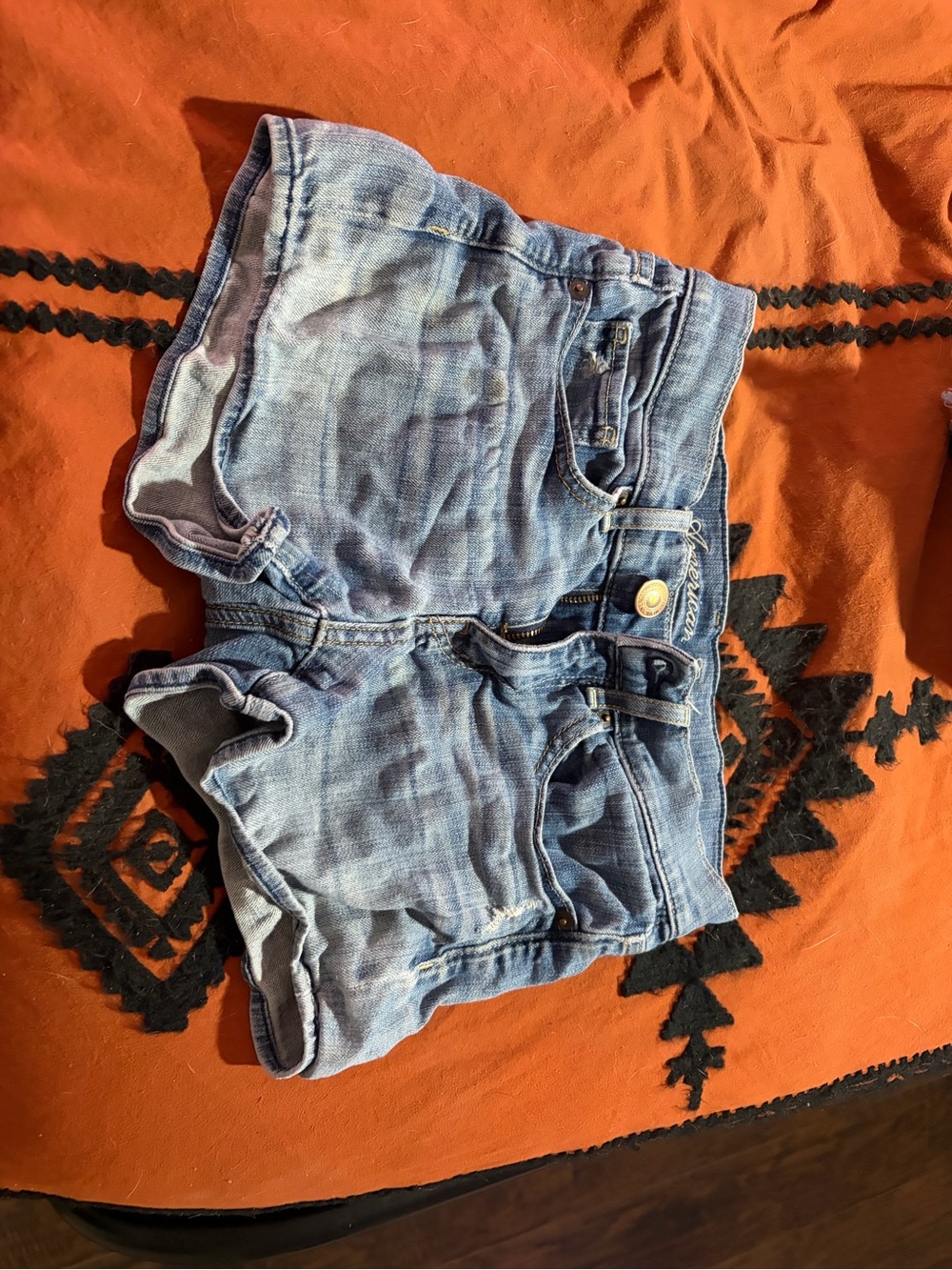 American Eagle Light Blue Denim Women’s Shorts